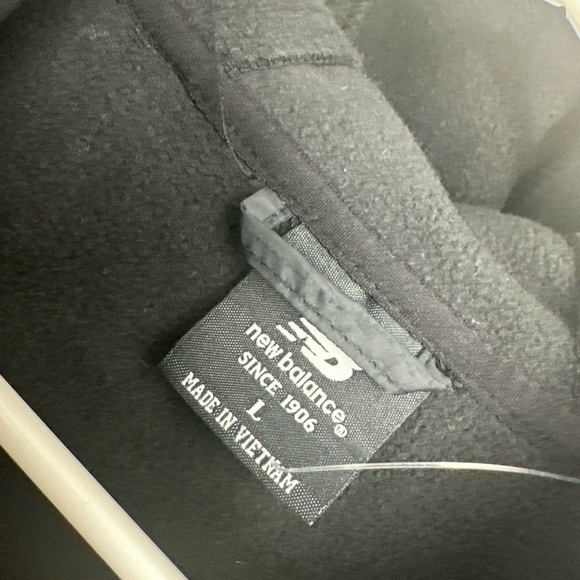 New Balance Men’s Large Full Zip Quilted Soft Shell Fleece 4 Way Stretch Jacket - Picture 3 of 4